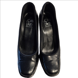Joan & David Couture Black Women's Leather Heels